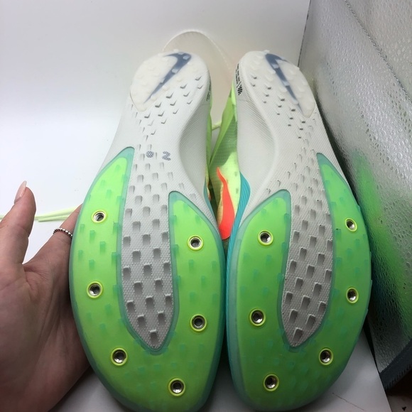 NEW! Nike Zoom Victory 5 XC barely volt mens track spike sneakers size 12 main image 10